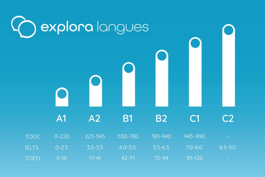 Le cadre européen commun de référence pour les langues (CECRL) a été publié en 2001 pour encadrer l'apprentissage, l'enseignement et l'évaluation des langues dans l'Union européenne. Les compétences orales et écrites sont ainsi évaluées en Europe de la même manière sur plusieurs niveaux, A1, A2, B1, B2, C1 et C2.