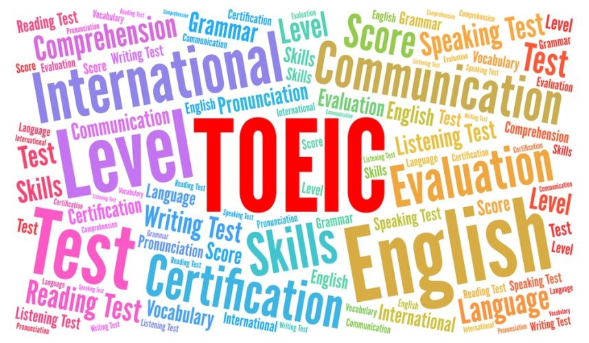 Toeic,Word,Cloud,Concept,Illustration